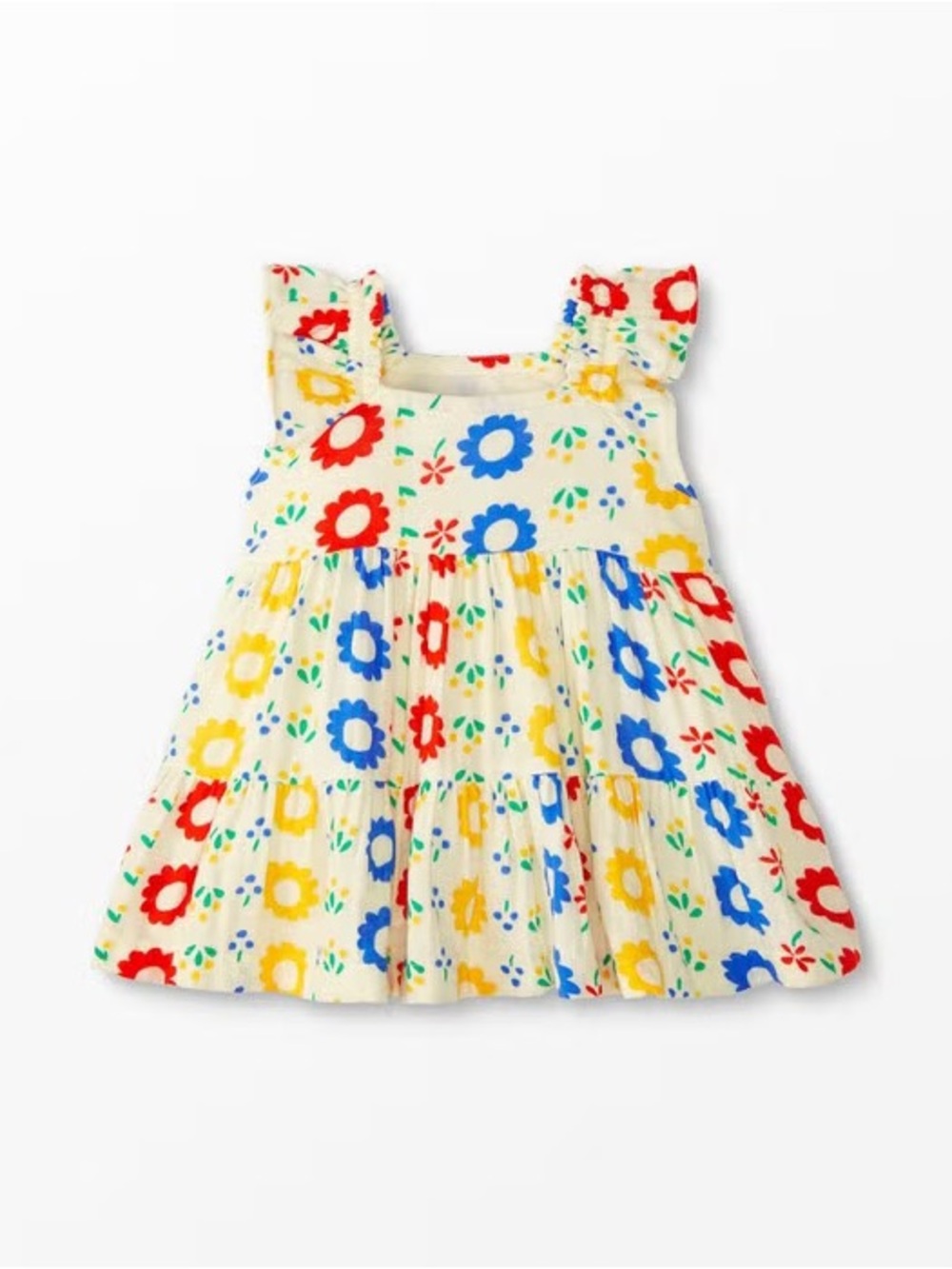 Hanna Andersson Flutter Sleeve Muslin Dress